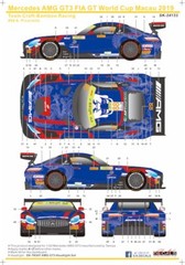 SK Decal 1/24 Mercedes AMG GT3 FIA-GT Macau 2019 Full Decal for Tamiya JP 10073