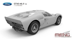 MENG 1/12 Scale FORD GT40 MK,ll “66 RACING SERIE RS-002 Model Kit