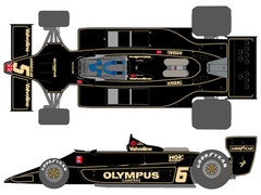 SHUNKO Decal Sheet 1:20 Scale Lotus Type 79 1978 SHK-D410 for Hasegawa kit