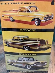 SEALED MODEL KIT AMT 59 EL CAMINO 3 in 1 Customizing Kit 1:25