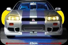 DeAGOSTINI Fast & Furious Nissan Skyline GT-R R34 1:8 Scale Model Car Kit 2F2F