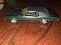 MPC 1969 Pontiac Grand Prix SJ 2 DRHT Dealer Promo Model Car