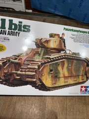 Tamiya 1/35 Model kit French Army B1 bis [ German Army specificati ] Japan 35287