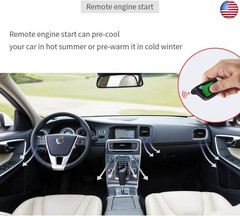 EASYGUARD EC202 2 Way car Alarm System with LCD Pager Display Remote Engine