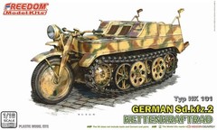 WW.II German Sdkfz.2 Kettenkraftrad & Goliath Demolition Vehicle & Driver Figure