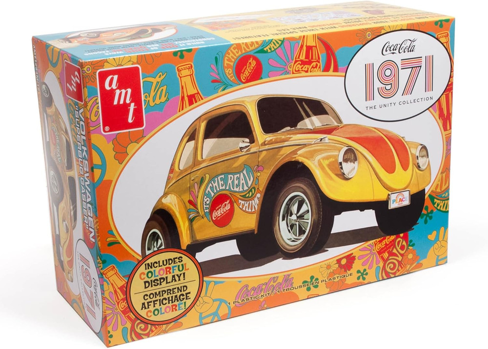 Skill 3 Model Kit Volkswagen Superbug Gasser Coca-Cola 1971 the Unity Collection