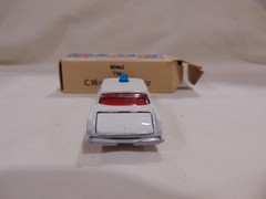 1972 IMPY Roadmaster Lonestar #16 Motorway Police Chrysler Imperial WHITE W/ Box