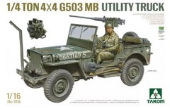 1/16 Takom #1016 1/4T 4×4 Willys Jeep