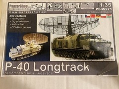 1/25 Panzer Shop P40 Long Track Radar Conversion & Trumpeter Donor Kit