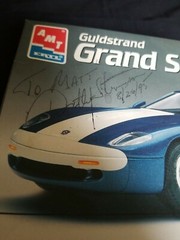🇺🇸💪 Guldstrand Grand Sport 90 Corvette 1994 AMT ERTL 1:25 Model 6461 Signed
