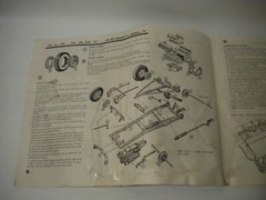 Vintage AMT 1929 Ford Model A Trophy Series Double Original Model Instructions