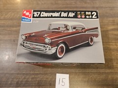 AMT ERTL 57 CHEVROLET BEL AIR MODEL KIT *OPENED BOX*