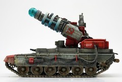Border 1/35 BC-005 No GlueTesla Tank,Gun TurretMovable,w/Tesla lamp