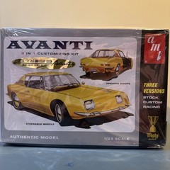 AMT Avanti 3 In 1 Special 50th Anniversary Edition 780/12 New 1/25 Trophy Series
