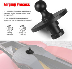 5Th Wheel Gooseneck Ball Hitch Adapter 2-5/16” Kingpin to Towing Receiver 20852