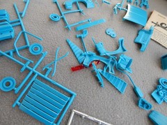 Vintage MPC Chevrolet Cavelier 1/25 Model Kit Parts Junkyard Estate Find