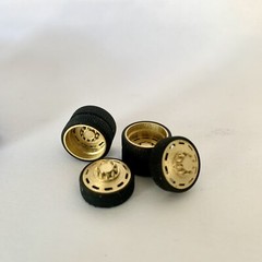 1:25 3d Printed 30” ADF Style Dually Setup Wheels. Comes In Chrome