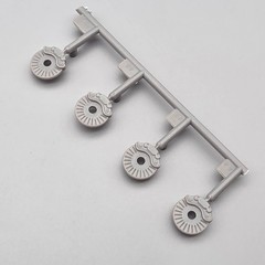 Revell 1/25 Hummer H2 Parts Kit Bash Slotted Disc Brakes