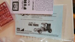 MPC 1/25 Chuck Miller’s Fire Truck Custom Show Rod Kit Open Box Sealed Bags.
