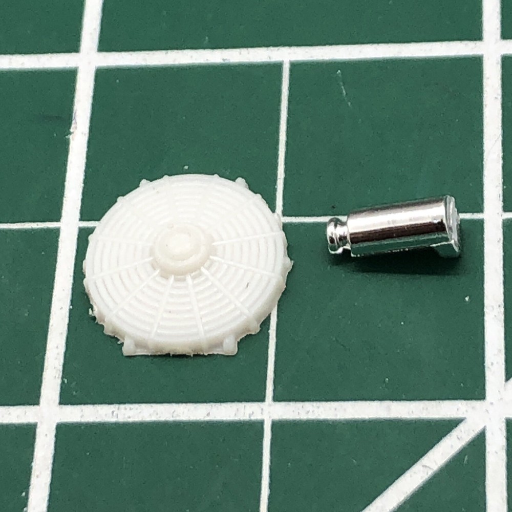 Electric Fan W Overflow Tank Drag Race Gasser Hot Rod 1:25 SeRch LBR Model Parts