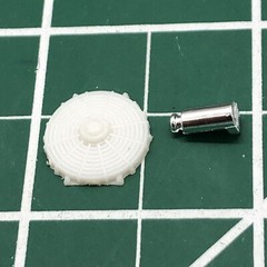 Electric Fan W Overflow Tank Drag Race Gasser Hot Rod 1:25 SeRch LBR Model Parts