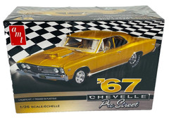 AMT 1967 Chevy Chevelle Pro Street 1/25 Scale Model Kit 876/12 Plastic Sealed