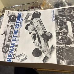 Tamiya 1:12 Scale Renault ELF RE 20 Turbo BIG SCALE Series STARTED And COMPLETE