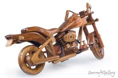 H-D NIGHT TRAIN Motorbike Models Handmade Unique Wooden Gifts Hobbies