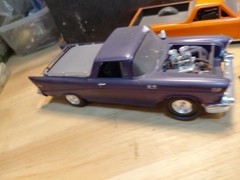Model Junkyard/parts Plastic Custom Vintage Car Lot Of 6 Custom Chevy Elcaminos
