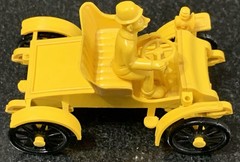 Vintage Lot Of 4 Revell Action Miniatures And 1 Other Plastic Model Car AS-IS