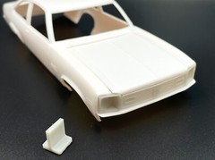 Chevy Nova SS Rally Concours 3D Printed Grille for 1:25 MPC Model Kit