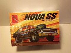 AMT 1972 Chevy Nova SS Old Pro 1:25 Scale Model Kit New! sealed.