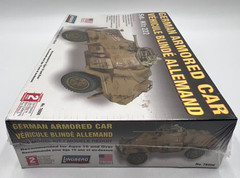 Lindberg Sd.Kfz. 222 German Armored Car 1/35 WWII Military Model Kit No. 76006