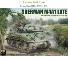 Border Model BT-056 1/35 Sherman M4A1 Late Tank Assembly Model Kit