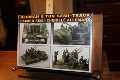 Lindberg German 8 Ton Semi-Track Half Track 1/72 Scale Sealed in Box