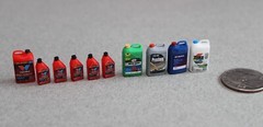 1/18 – 1/24 Valvoline Red oil products; Diorama Shop Austin’s Garage; 10 items