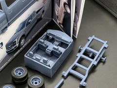 1/25 2023 Ford F-350 SD Dually Truck Resin Model Kit with, Clear Parts & Tires
