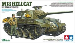 Tamiya 1/35 No.376 American Tank Destroyer M18 Hellcat Plastic Model 35376