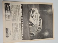 ’41 WILLYS Revell VINTAGE Original 1963 ISSUE COMPLETE & IN EXCELLENT CONDITION