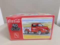 AMT Coca-Cola 1/25 Scale ’40 Willys Pickup Truck AMT1145/12 Round 2 Model Kit