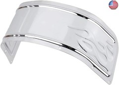 Front Lower Fender Skirt Trim, Flame Style Front Fender Trim Skirt, 2014-2022