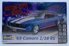 2016 Revell Motor City Muscle ’69 Camaro Z/28 RS Plastic Model Kit 85745760100