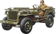 Tamiya 1/35 US Army Willys MB Jeep WWII Military Miniature Model Kit 35219