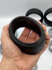 1:8 Scale Work Meister S1 3P Style Wheels & Yokohama Tires For Pocher Set Of 4