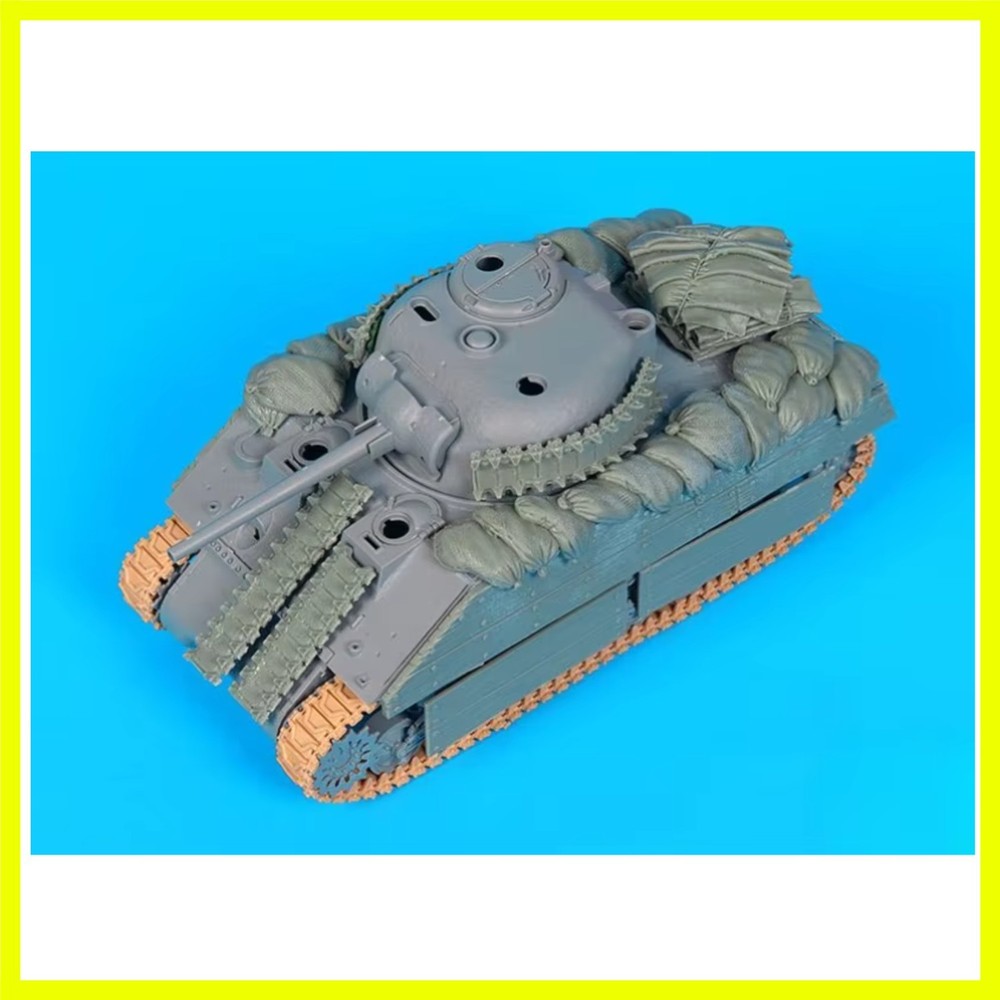 1/35 Scale Die-Cast Resin Model Assembled Kit M4A2 Tarawa Accessories Set (No…