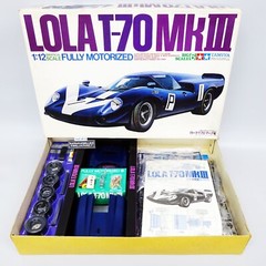 Tamiya 1/12 LOLA T-70 MkIII Racing Car Plastic Model Kit Big Scale Series NEW