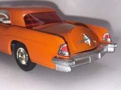 AMT TEST SHOT Promo Friction 1956 Continental Mark II 1/25 ORANGE