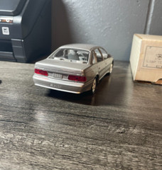 1989 Ford Taurus SHO Silver Promo Model 6054 ERTL Light Metallic Titanium