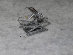 Manufacturer unknown (Fukushima?) PT48 Pantograph Horns x2 Silver ②