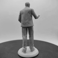 1/24 Scale Resin Figure Model Kit Gangster Godfather Unassembled, Unpainted Mode